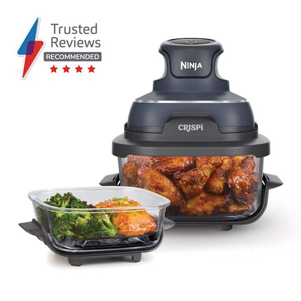 Ninja CRISPi 4-in-1 Portable Glass Air Fryer - Cyber Space FN101UK