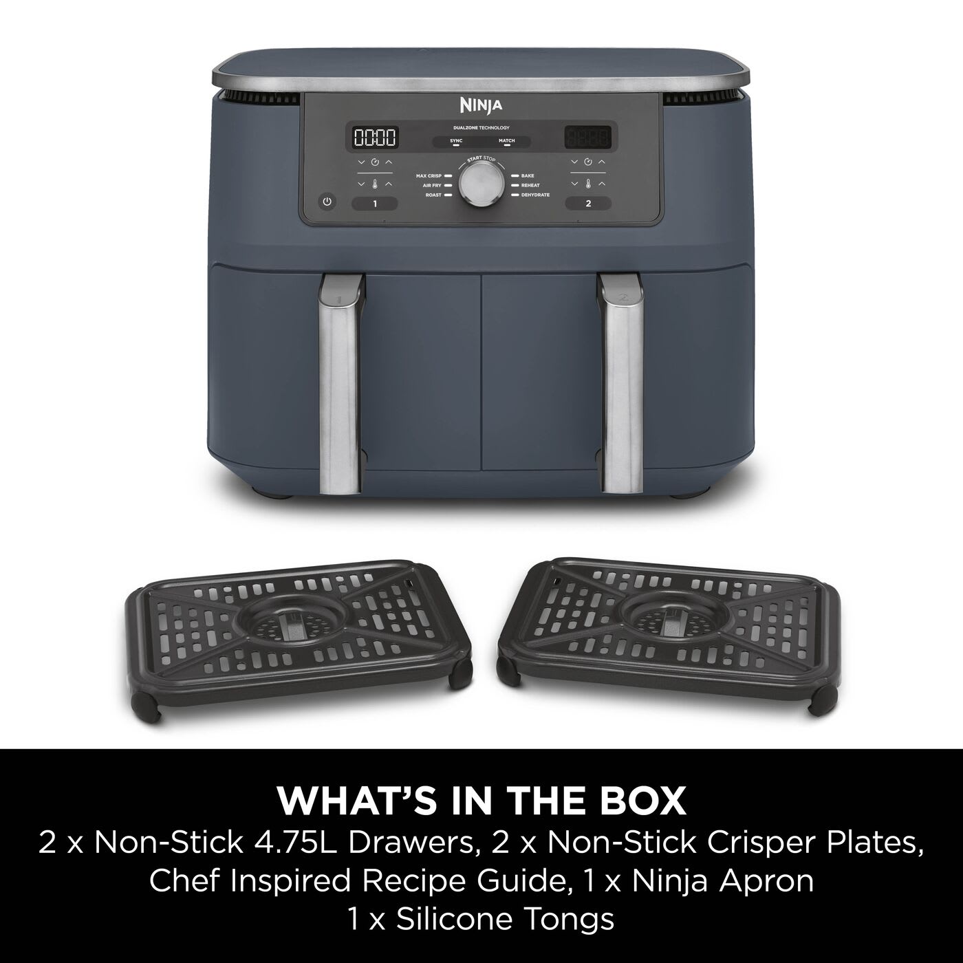 Ninja Double Stack XL 2-Level Air Fryer 9.5L SL451UKCYD