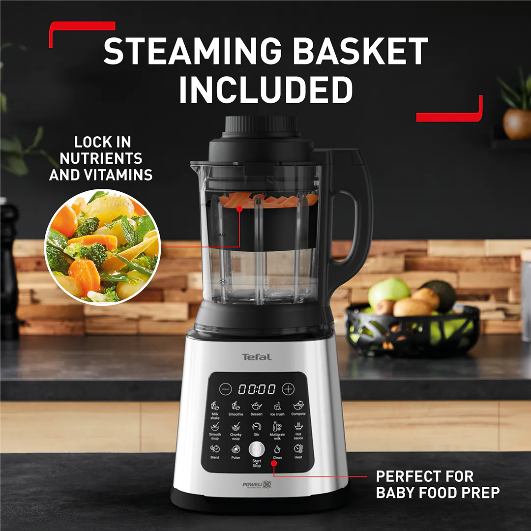 PerfectMix Cook BL83SD65 Blender & Cooker - Stainless Steel / Black