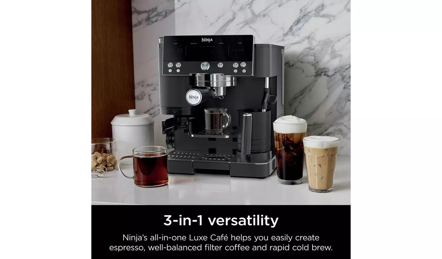 Ninja Luxe Café Premier Espresso Machine ES601UK