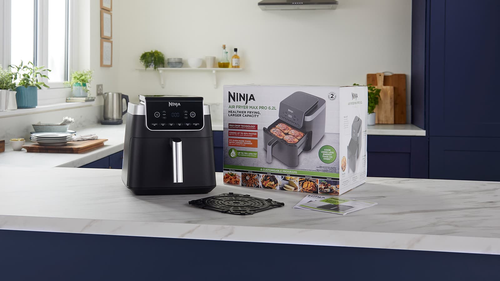 Ninja Air Fryer MAX PRO 6.2L AF180UK