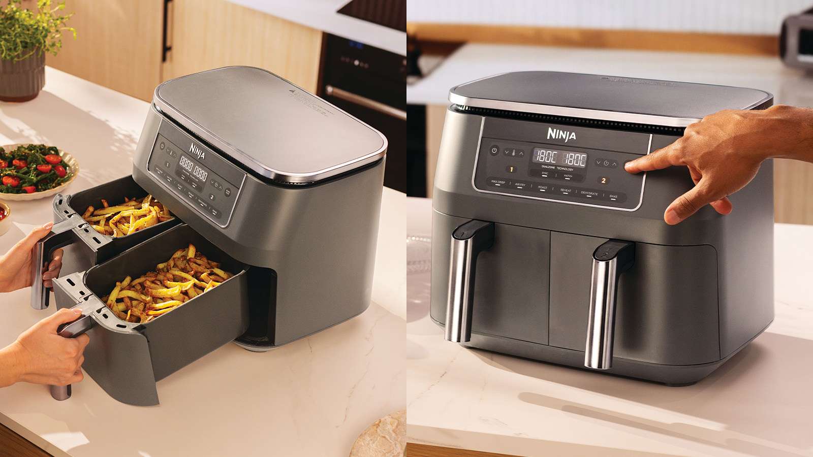 Ninja 6-in-1 Dual Zone Air Fryer 7.6L DZ300UK