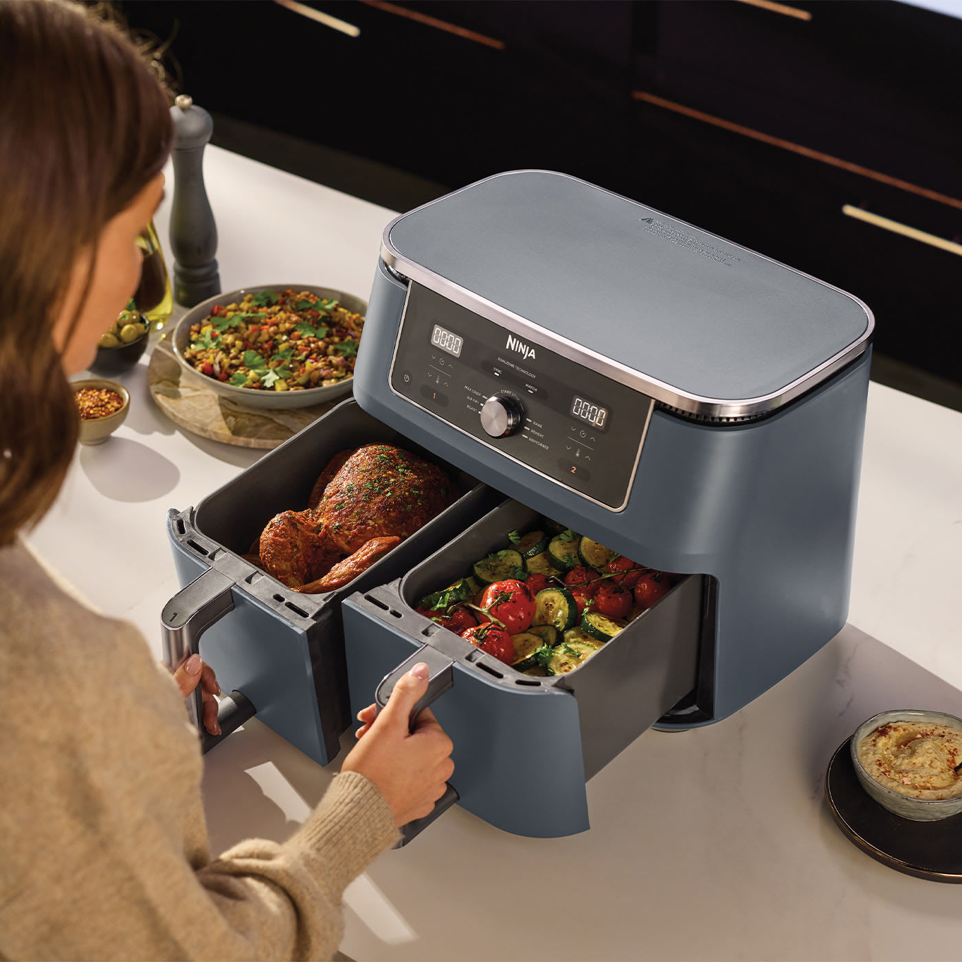 Ninja Double Stack XL 2-Level Air Fryer 9.5L SL451UKCYD