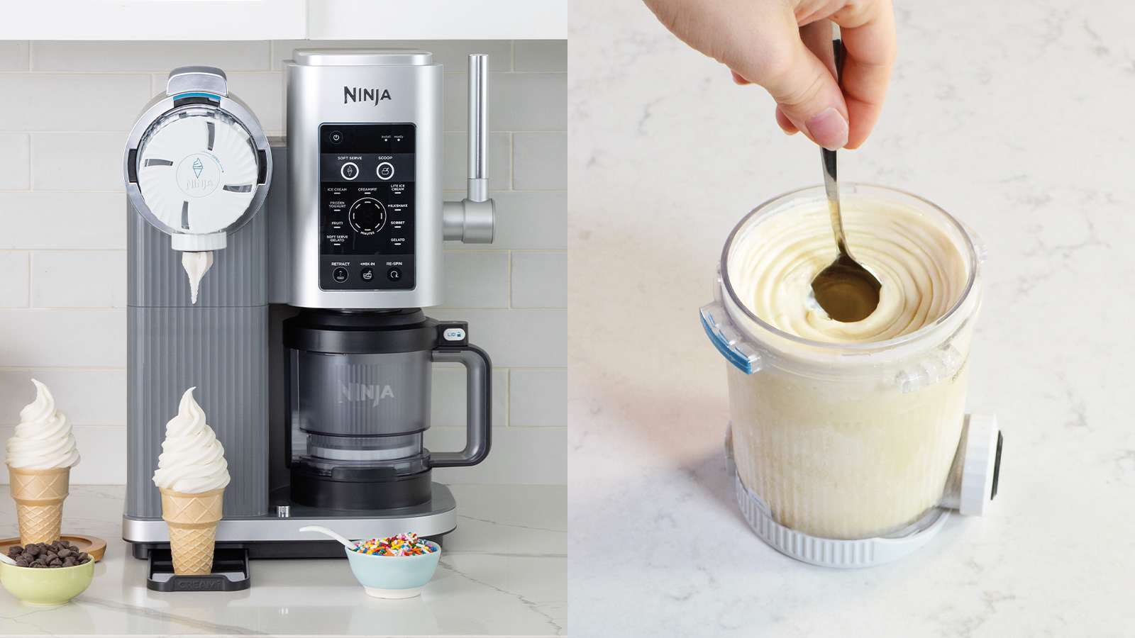 Ninja CREAMi Scoop & Swirl NC701UK