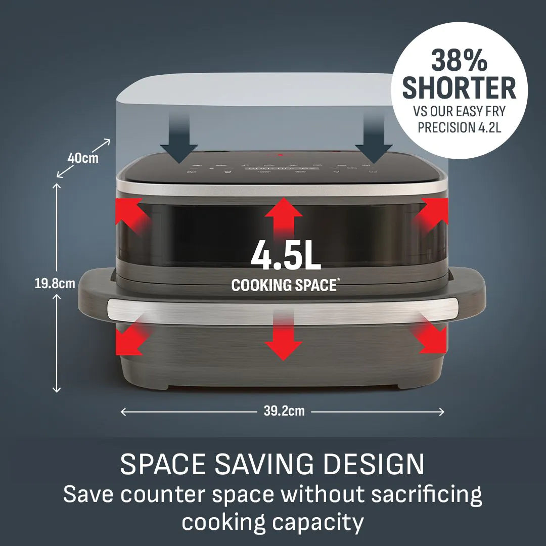 Easy Fry Pizza FW4018G0 Air Fryer - Black 4.5L