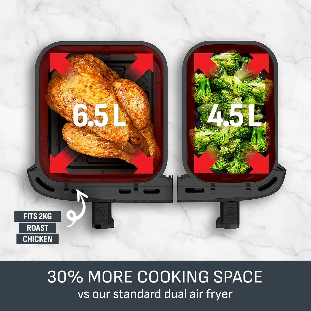 Easy Fry Dual XXL EY942DG1 Air Fryer - Stainless Steel 11L