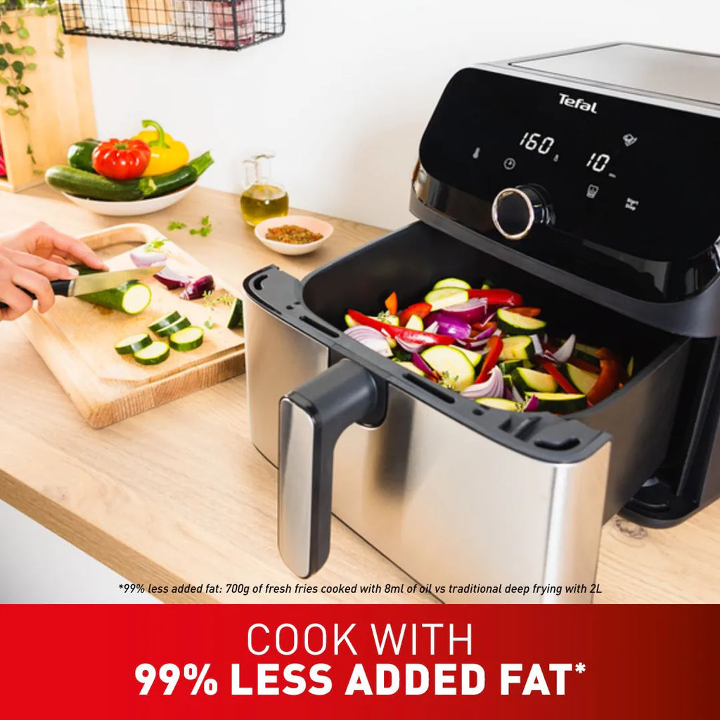 Easy Fry Mega EY855D40 Air Fryer - Stainless Steel 7.5L
