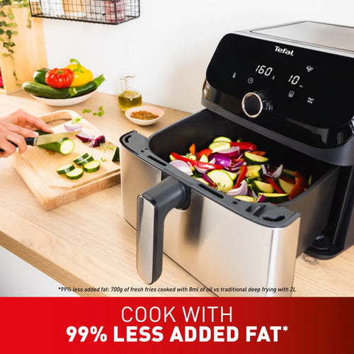 Easy Fry Mega EY855D40 Air Fryer - Stainless Steel 7.5L