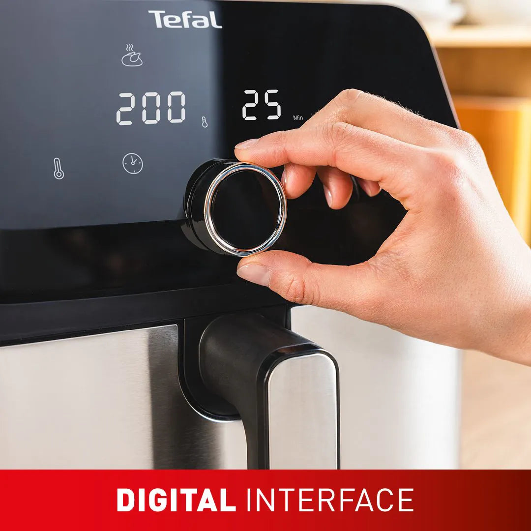 Easy Fry Mega EY855D40 Air Fryer - Stainless Steel 7.5L