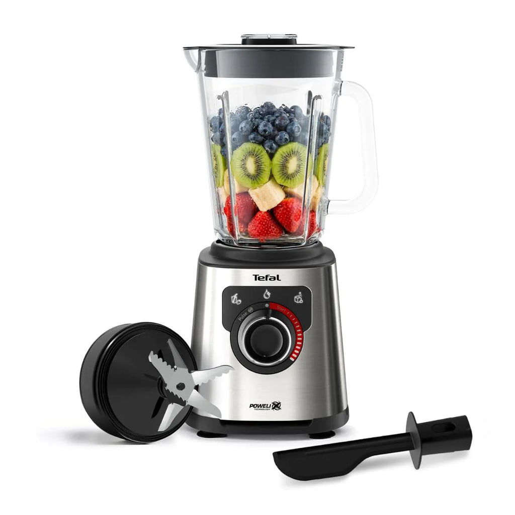 PerfectMix+ BL871D40 High-Speed Blender - 2L - Removable Blades - Stainless Steel / Dark Grey